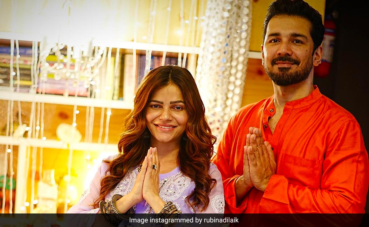Ganesh Chaturthi 2023: Mom-To-Be Rubina Dilaik Shares Pics From Festivities With Husband Abhinav Shukla
