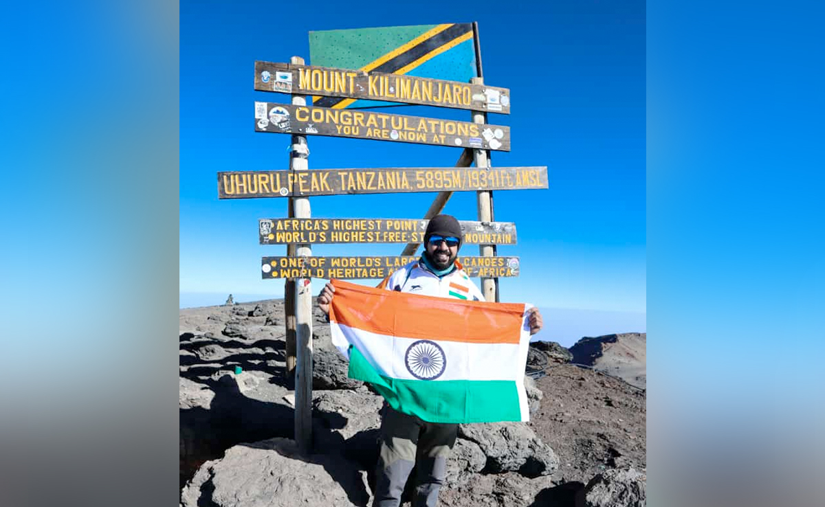 -15 डिग्री तापमान में 19341 फुट की चढाई पूरी कर डीडवाना के पर्वतारोही ने बनाया बड़ा रिकॉर्ड