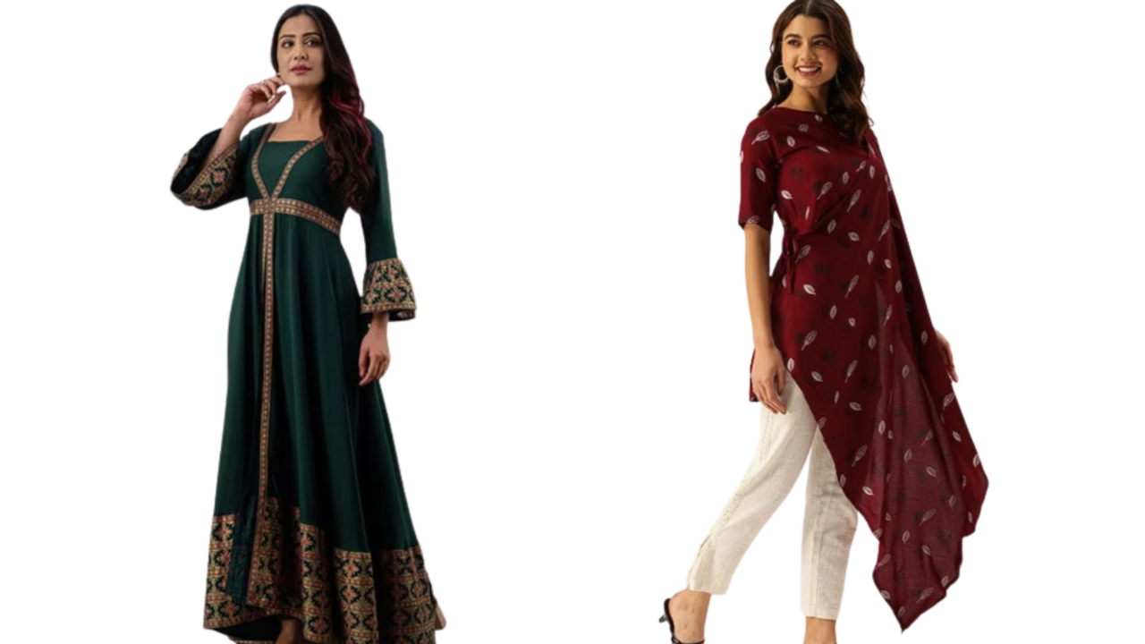 Trendy Party Wear <iKurtis/i> For Chic And Effortless Dressing