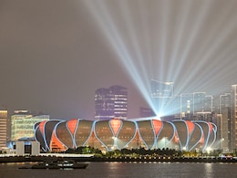 "Three, Two, One, Nothing": Fake Fireworks At Asian Games 2023 Opening Ceremony Disappoint Locals "Three, Two, One, Nothing": Fake Fireworks At Asian Games 2023 Opening Ceremony Disappoint Locals