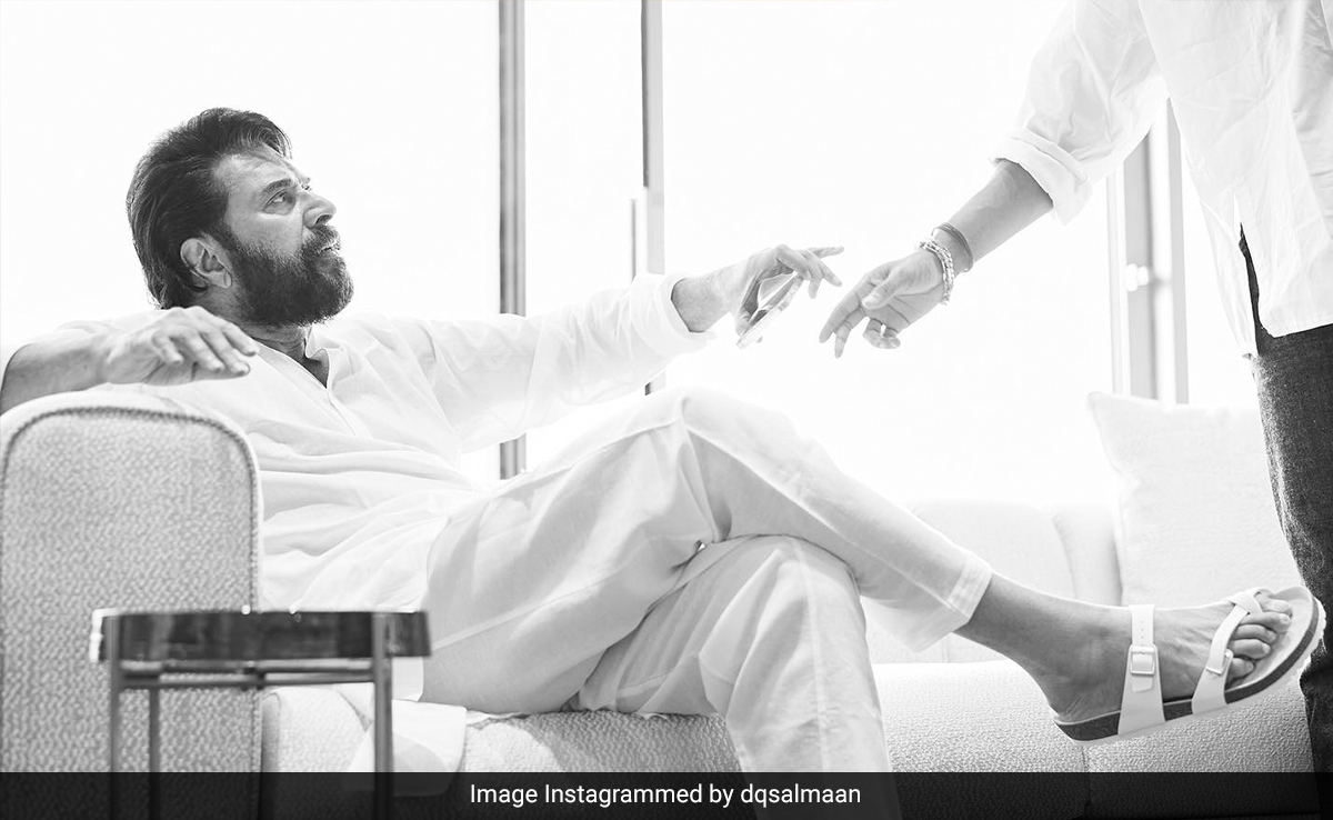 To Mammootty, From Son Dulquer Salmaan: "Hope One Day I Become Even Half Of Who Are You Pa"