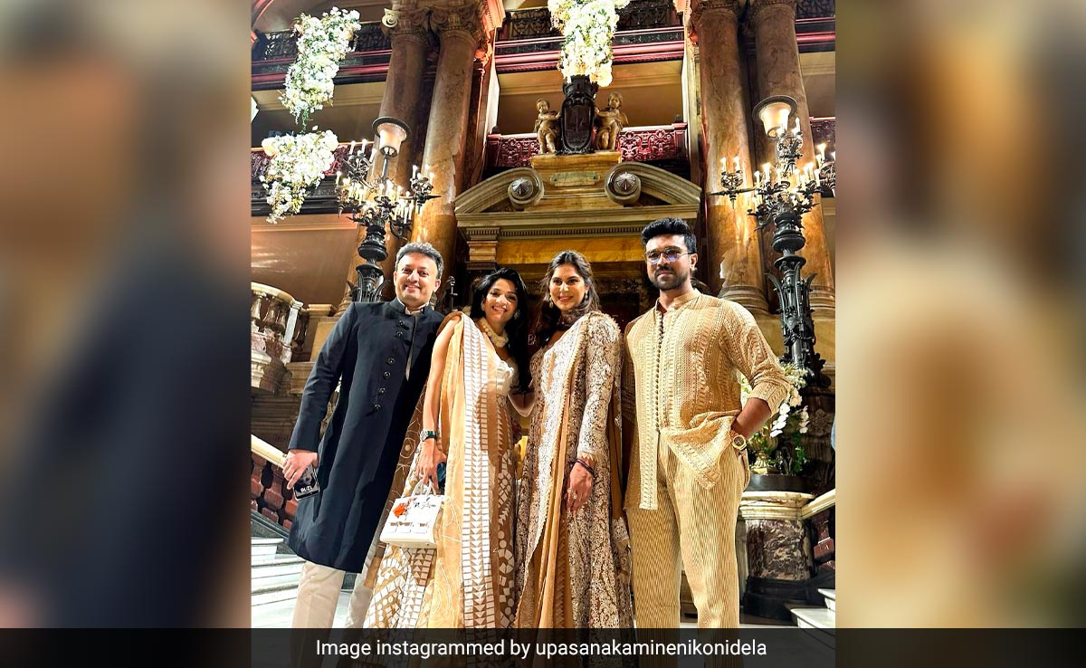 Ram Charan And Upasana Lit Up This Paris Wedding And How