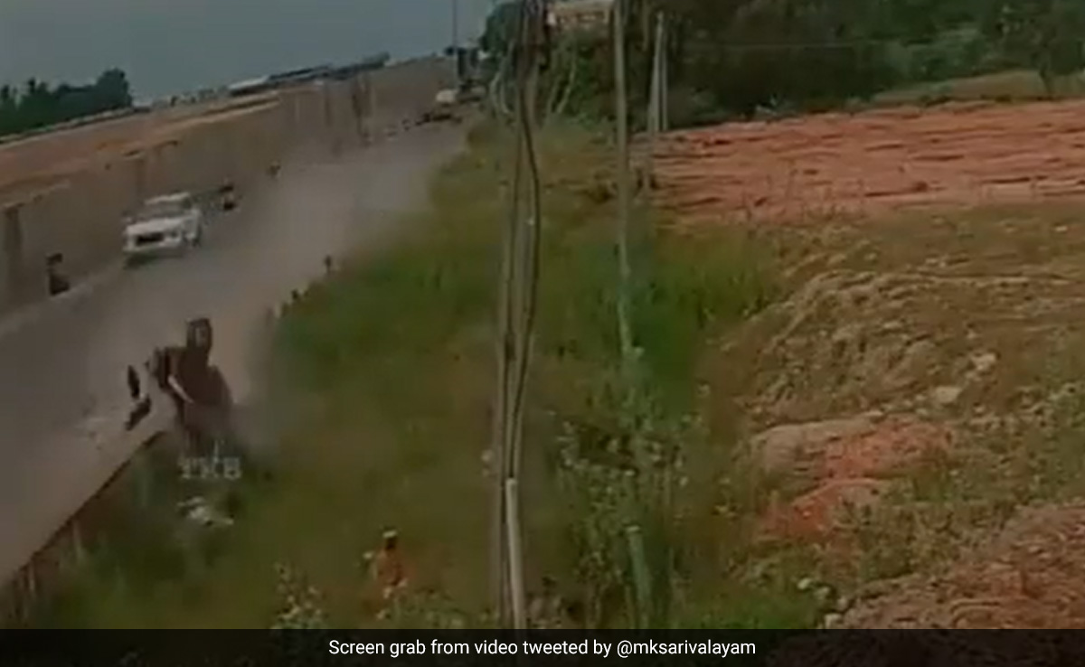 Watch: Tamil Nadu YouTuber Injured After Bike Skids During Wheelie