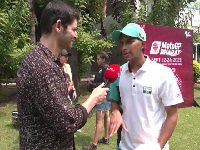 KY Ahamed "Proud" On Being Only Indian Rider At MotoGP Bharat