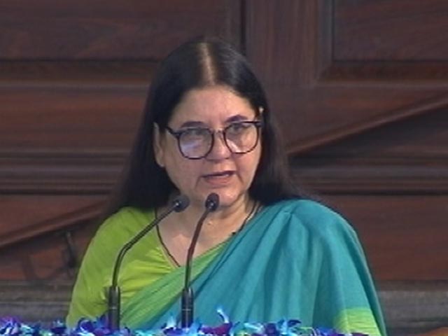 "सांसद होना बड़ी जिम्मेदारी": संसद के सेंट्रल हॉल संबोधन में बीजेपी नेता मेनका गांधी