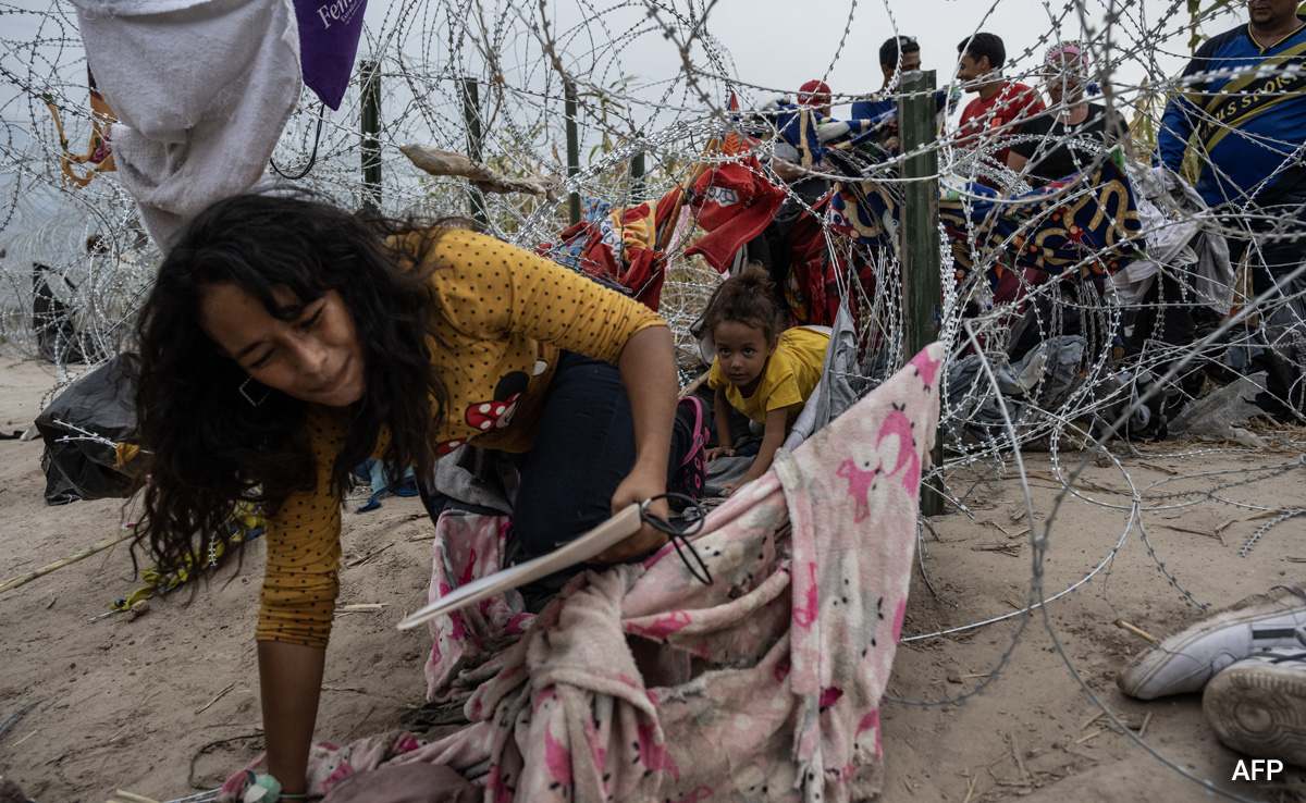 Barbed Wires And Bleeding Migrants: A Day At The US-Mexico Border
