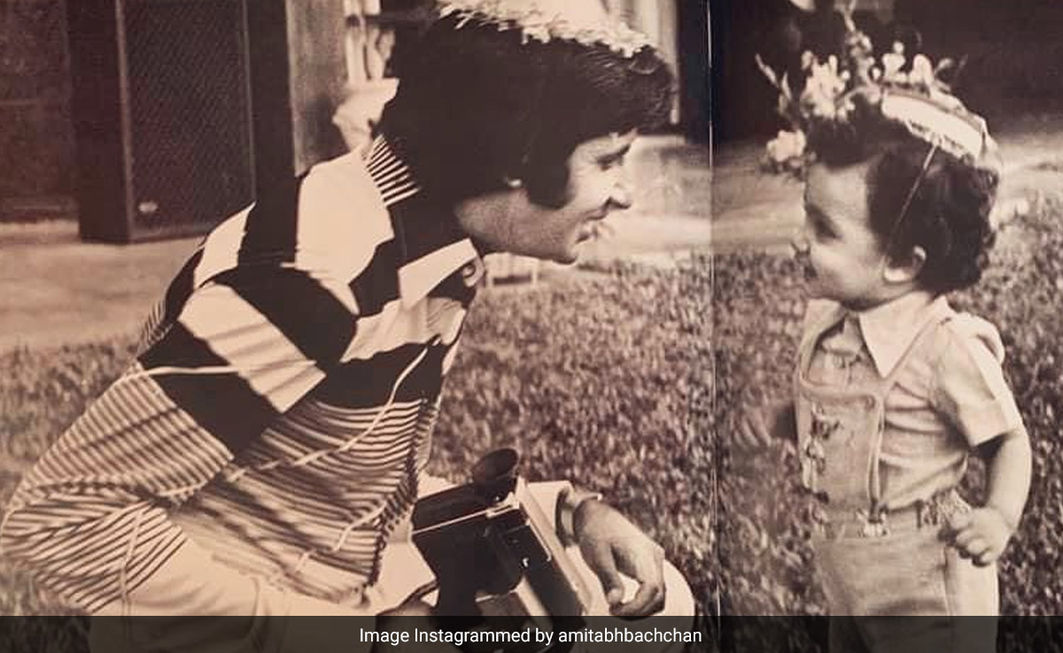 Amitabh Bachchan's Note For Son Abhishek: "You Started Early Before The Camera"