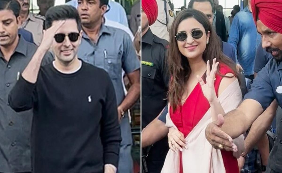 Parineeti-Raghav Wedding: उदयपुर पहुंचे राघव-परिणीति, कल से लीला पैलेस में शुरू होंगी शादी की रस्में