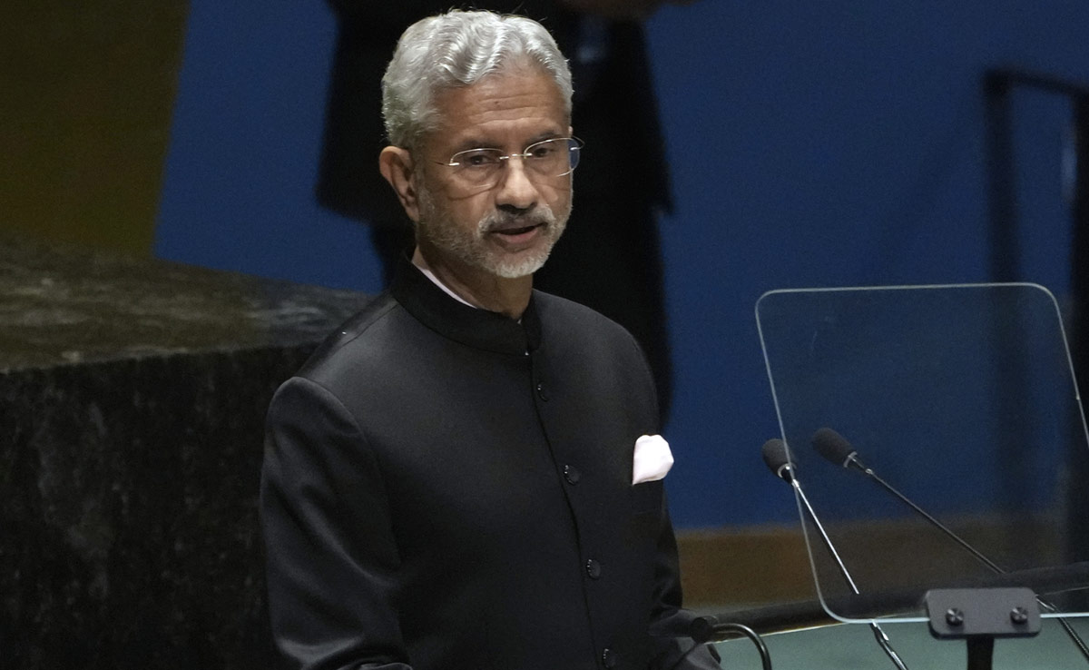 "Would Like To Resume Visas If...": S Jaishankar Amid India-Canada Row