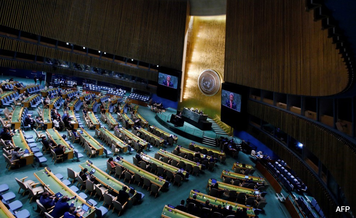 India Abstains From UN Resolution Demanding Israel's Withdrawal From Palestine