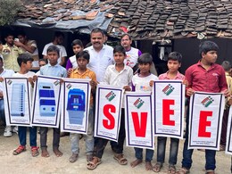 गवरी नृत्य के माध्यम से मतदाताओं को शत प्रतिशत मतदान के लिए प्रेरित किया गया