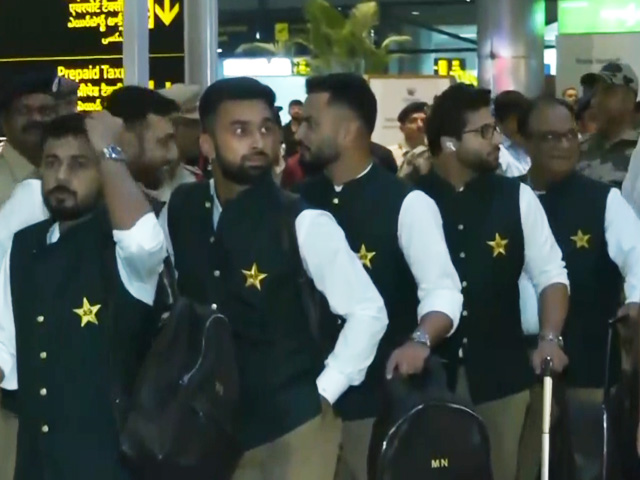 Pakistan Cricket Team Reached Hyderabad For ODI World Cup