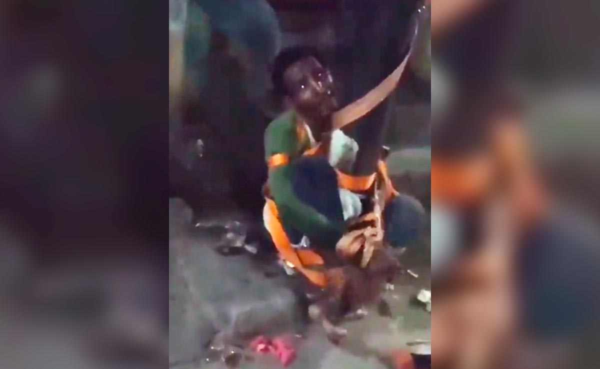 On Camera, Man Tied To Pole, Beaten To Death In Delhi On Theft Suspicion