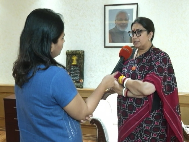 'Response Of Women To G20 Presidency Overwhelming': Smriti Irani To NDTV