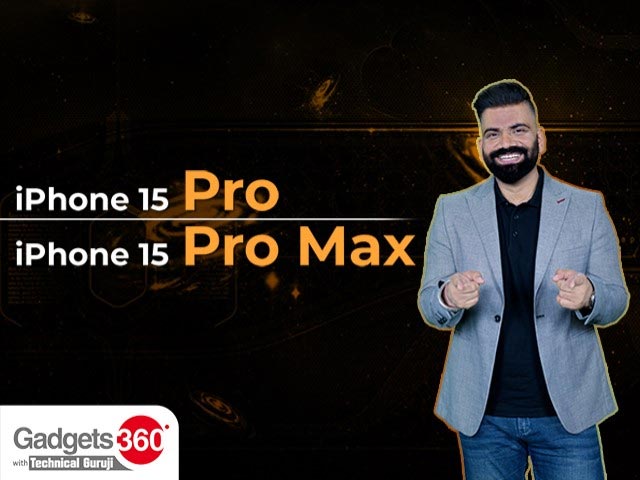 Gadgets 360 With Technical Guruji: iPhone 15, iPhone 15 Plus