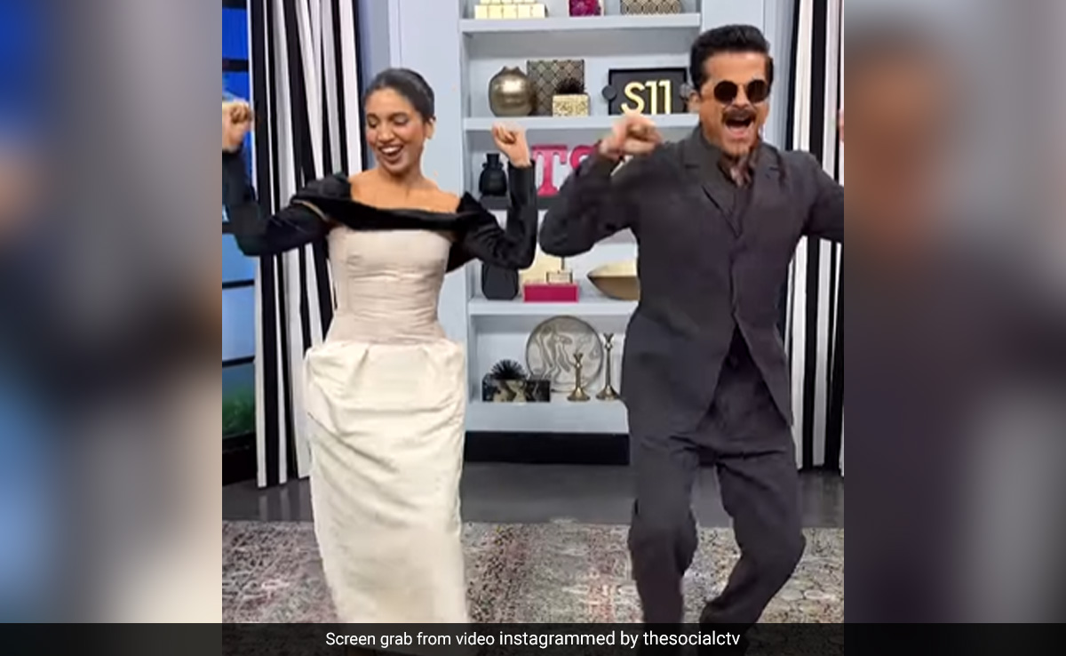 Watch: Anil Kapoor And Bhumi Pednekar Dance To <i>My Name Is Lakhan</i>