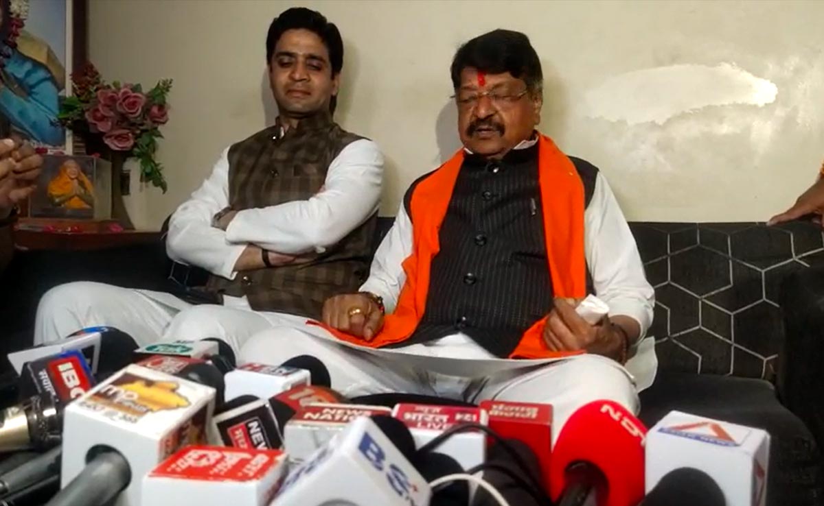 "मैं अंदर से दुखी हूं, पार्टी ने मुझे उम्मीदवार बनाया"- प्रत्याशी बनाए जाने पर बोले कैलाश विजयवर्गीय