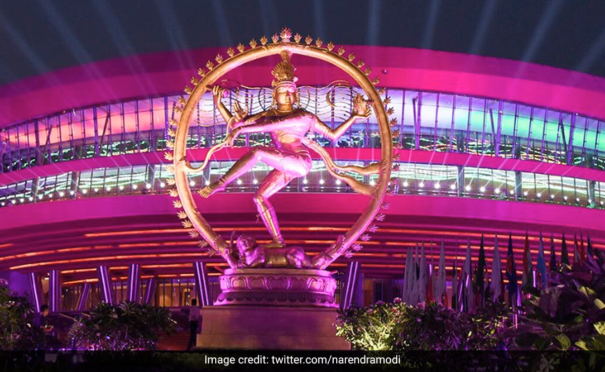 G20 Nataraja Statue At Bharat Mandapam Now PM Modi's Cover Photo On X