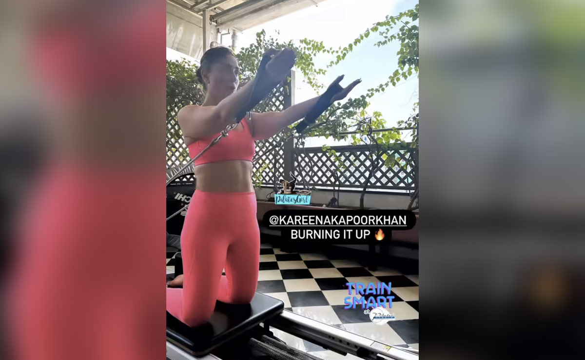 Kareena Kapoor's Pilates Workout Is The Fittest Way To Fight The Midweek Blues