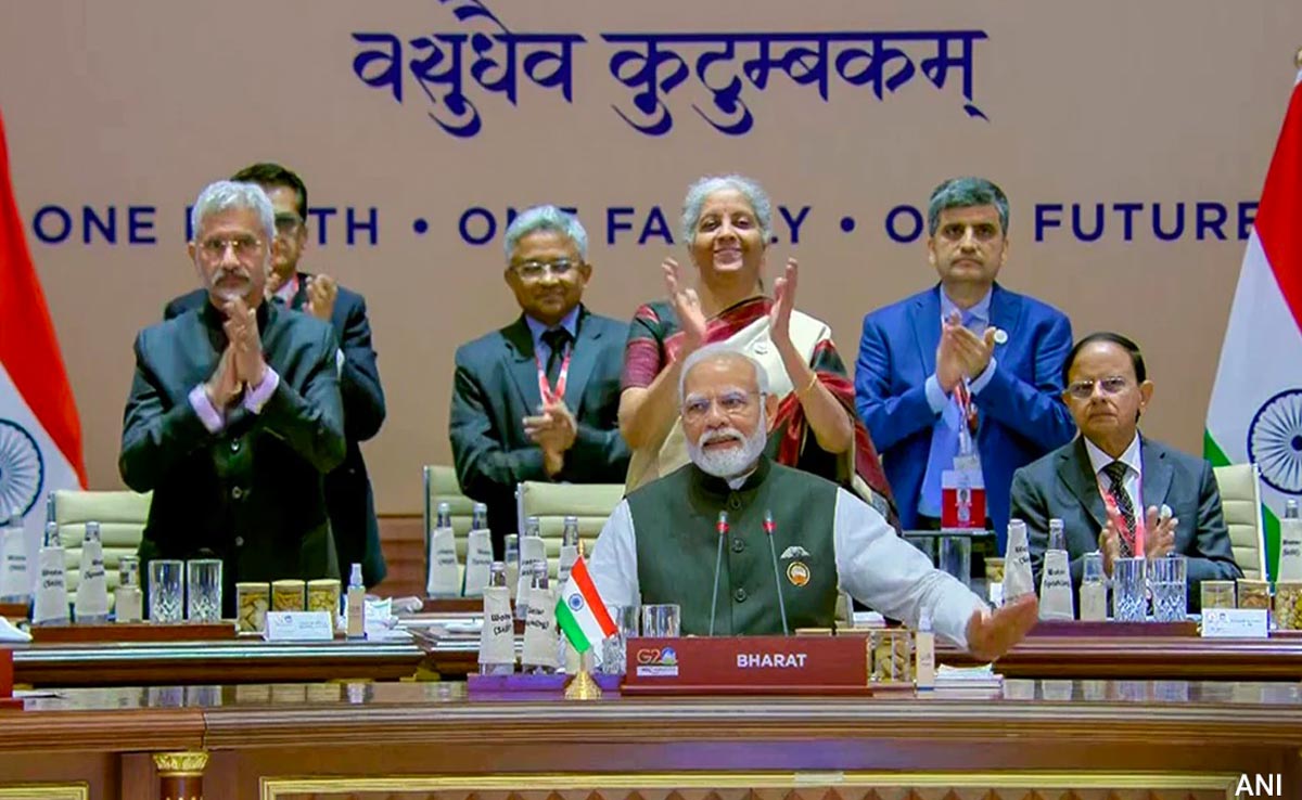 Rig Veda, 'Ashtadhyayi' Displayed In G20 'Culture Corridor' Under Name Of 'Bharat'