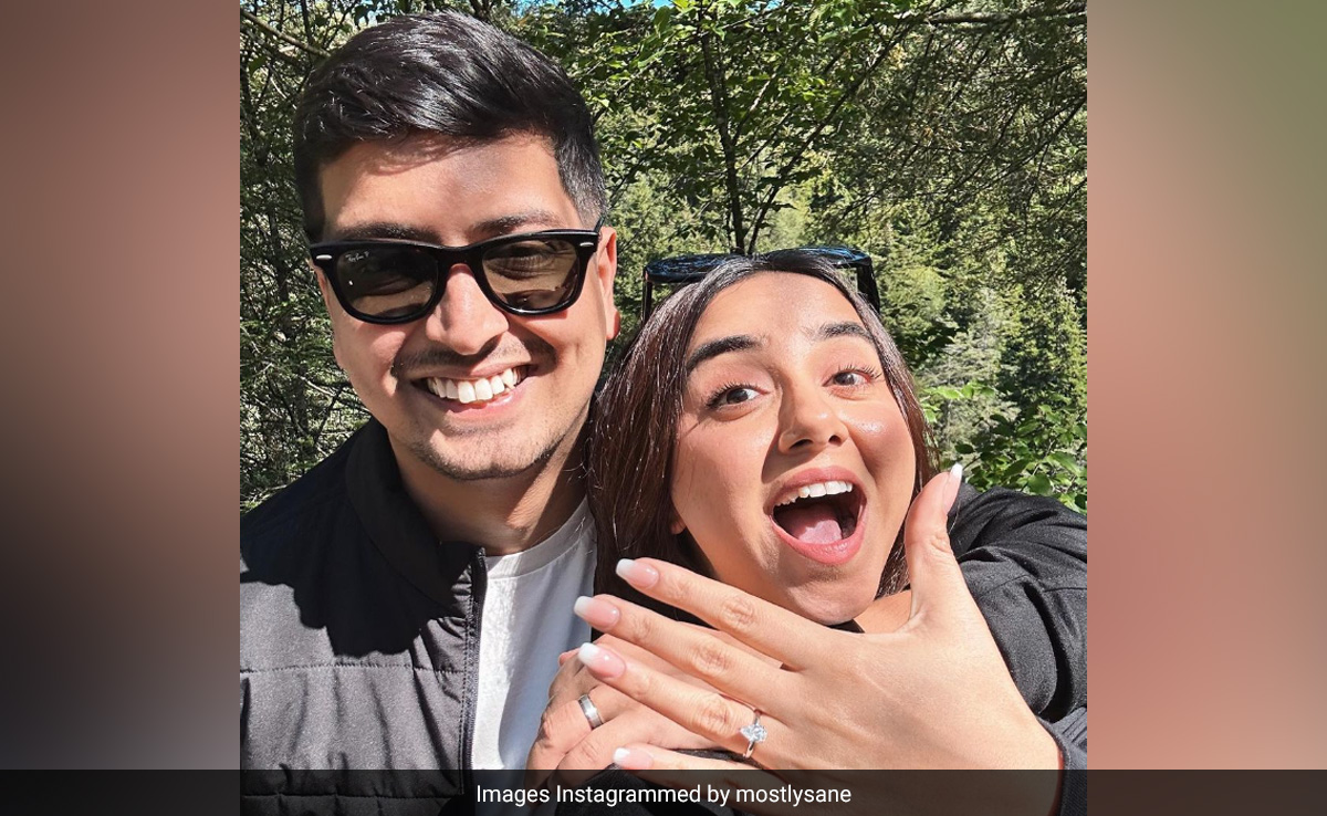YouTuber And Actor Prajakta Koli Gets Engaged To Boyfriend Vrishank Khanal. See Post