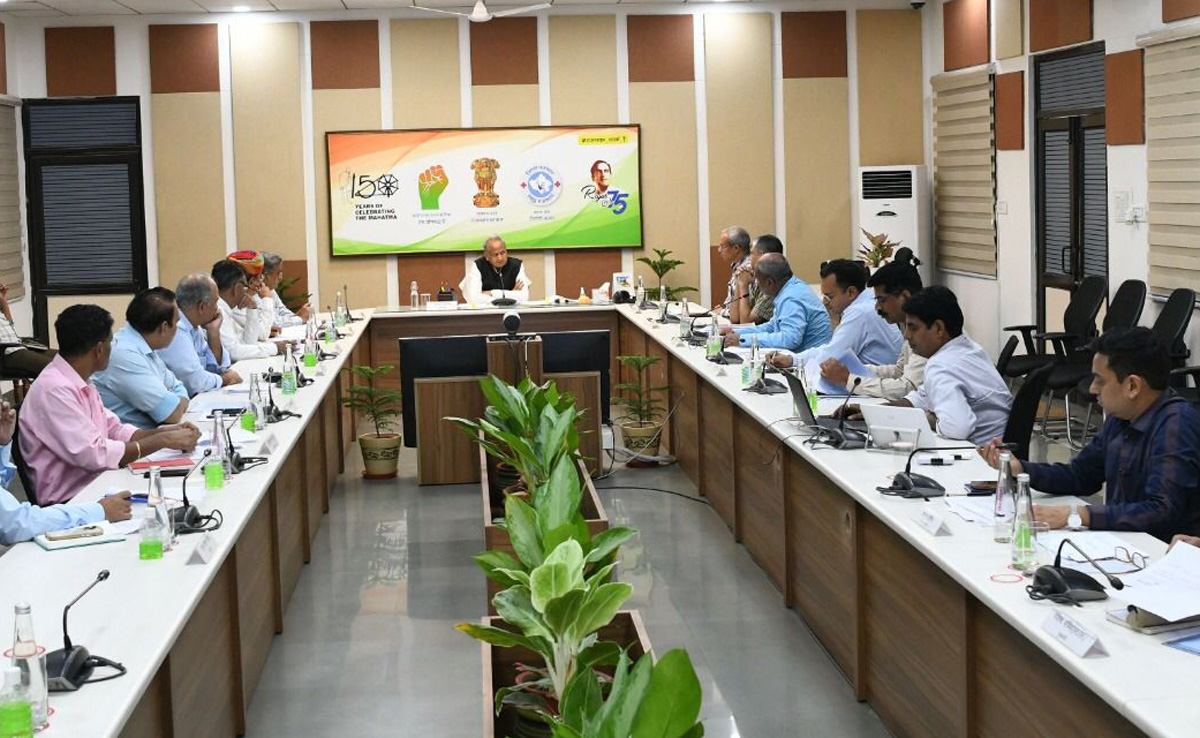 CM अशोक गहलोत ने राजस्थान आपदा प्रबंधन प्राधिकरण की बुलाई बैठक, दिए ये खास निर्देश