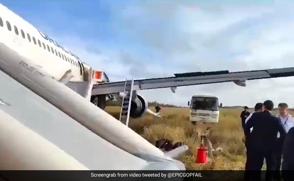 "Miracle": Plane Makes Emergency Landing In A Field In Russia