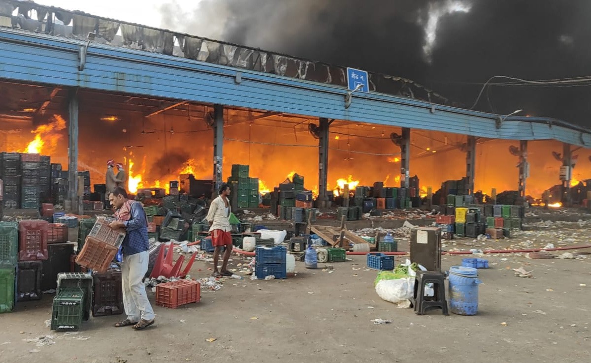 Delhi Minister Gopal Rai Orders Probe Into Azadpur Mandi Fire