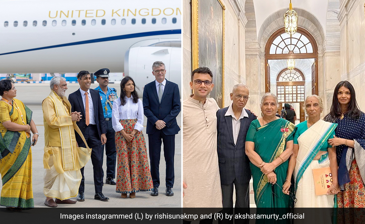 UK First Lady Akshata Murty's Maxi Skirt Got A Second Outing At G20. Here's Where She Wore It First
