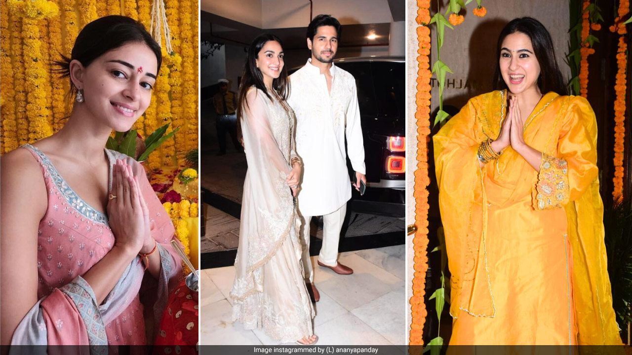 Ganesh Chaturthi 2023: From Ananya Panday To Kiara Advani, Bollywood Brought Their Festive Finest To Kickstart Celebrations