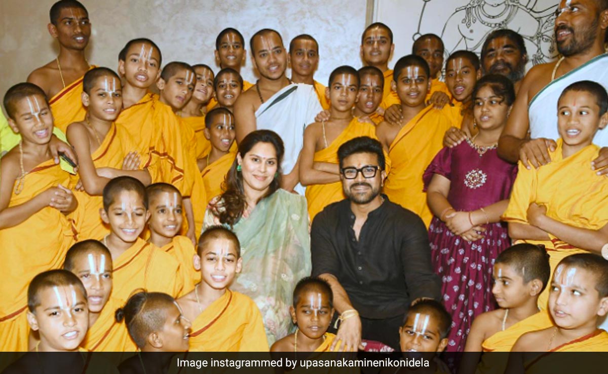Ganesh Chaturthi 2023: Upasana Kamineni And Ram Charan Celebrate With These Young Students