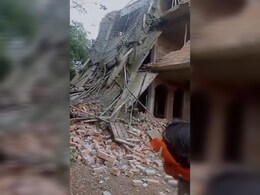 फतेहपुर में ढह गया स्कूल का निर्माणाधीन भवन, हादसे के वक्त मजदूर कर रहे थे काम 