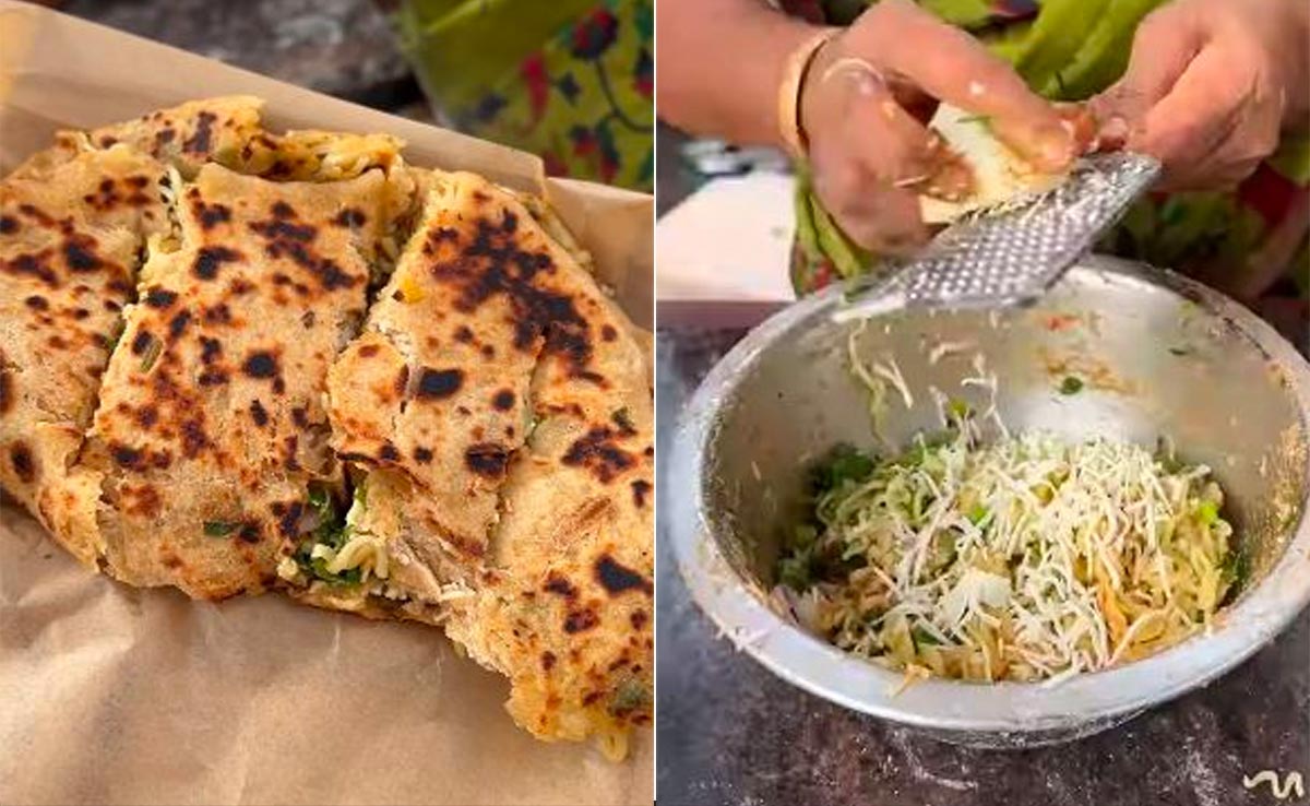 Paratha Stuffed With Maggi Noodles Goes Viral, "RIP" Says Internet