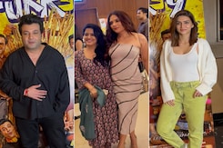 Scenes From <i>Fukrey 3</i> Screening: Kriti, Richa, Varun And Others Spotted Scenes From <i>Fukrey 3</i> Screening: Kriti, Richa, Varun And Others Spotted