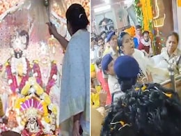 Woman From Madhya Pradesh Royal Family Dragged Out Of Temple Over Alleged Violation Woman From Madhya Pradesh Royal Family Dragged Out Of Temple Over Alleged Violation