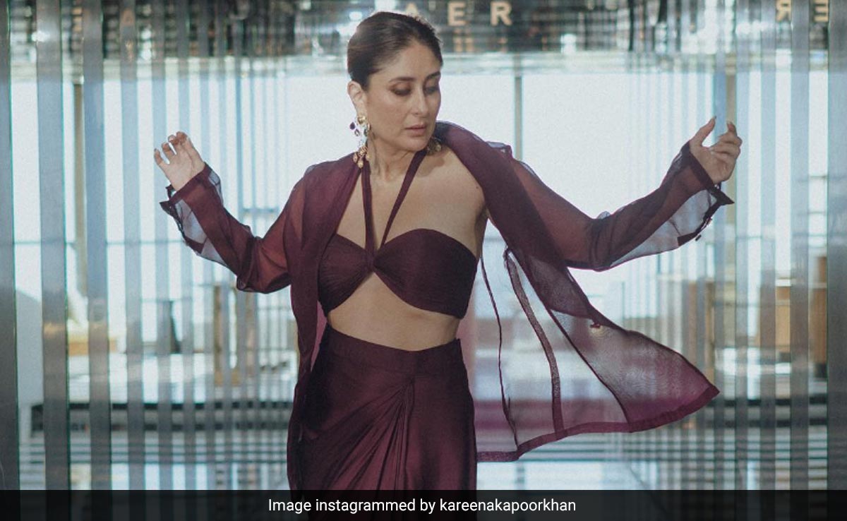 Kareena Kapoor Drops New Pics In A Purple Dress. "Bebo Fan" Vijay Varma Approves