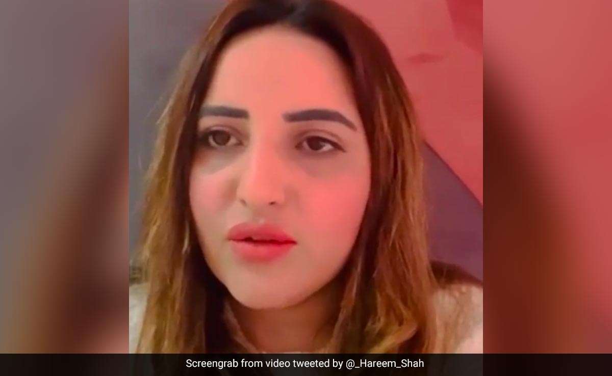 Pak Tiktok Star Hareem Shah Alleges Husband Kidnapped In Karachi, Posts Video