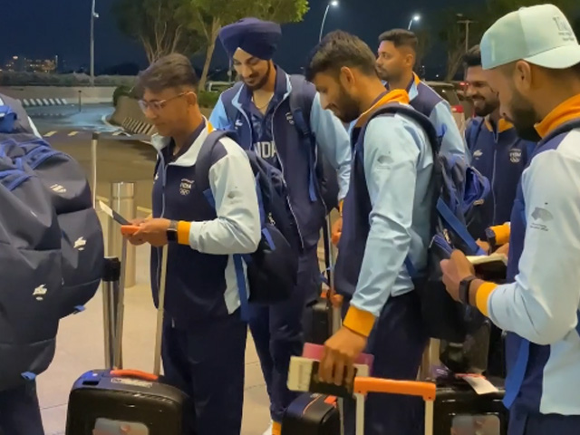 Indian Team At Airport For Asian Games 2023