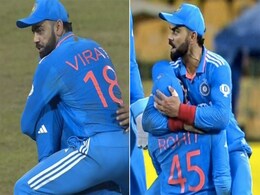 बीच मैदान अचानक विराट कोहली ने दी रोहित शर्मा को 'जादू' की झप्पी, गदगद हुआ सोशल मीडिया, वायरल हुए मीम्स बीच मैदान अचानक विराट कोहली ने दी रोहित शर्मा को 'जादू' की झप्पी, गदगद हुआ सोशल मीडिया, वायरल हुए मीम्स
