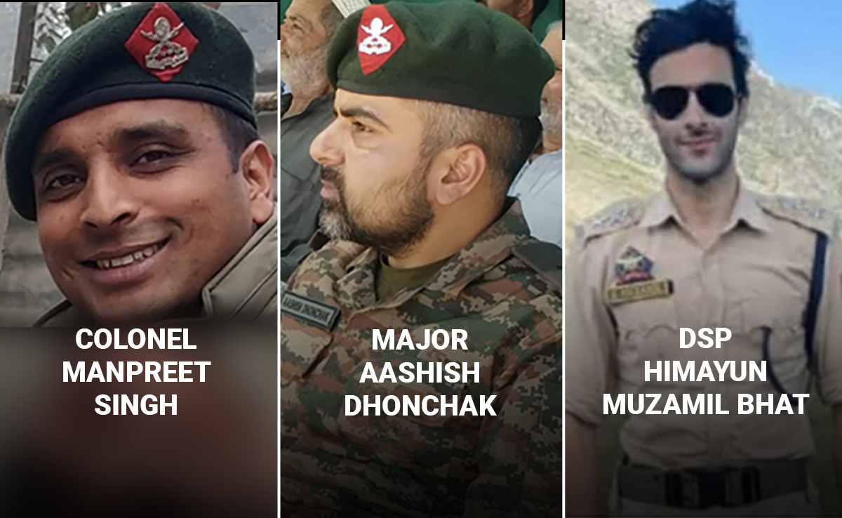 In Anantnag Encounter, India Loses 3 Bravehearts, 4 Children Their Fathers