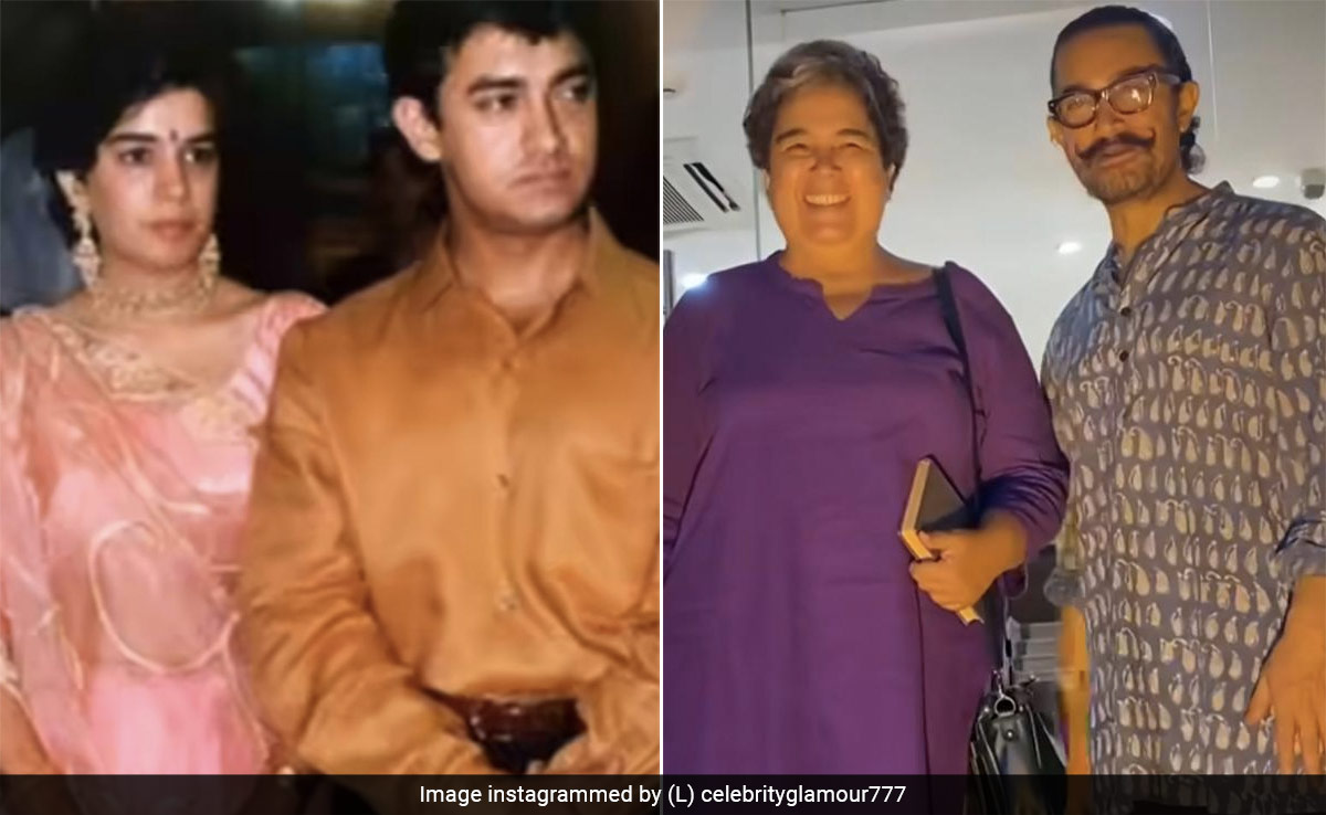 Aamir Khan Spotted With Ex-Wife Reena Dutta Wearing Casual Ethnic Outfits, See Throwback Pics Inside