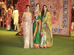 Nita Ambani, Shloka Ambani And Radhika Merchant Triple The Ethnic Fashion Quo In Elegant <i>Sarees</i> Nita Ambani, Shloka Ambani And Radhika Merchant Triple The Ethnic Fashion Quo In Elegant <i>Sarees</i>