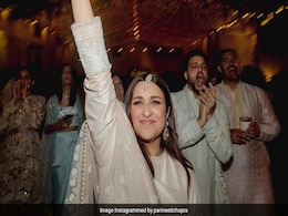 Parineeti Chopra-Raghav Chadha <i>Sangeet</i>: 90s Fashion Parade, Popcorn And Candy Floss, Live Music By Navraj Hans Parineeti Chopra-Raghav Chadha <i>Sangeet</i>: 90s Fashion Parade, Popcorn And Candy Floss, Live Music By Navraj Hans