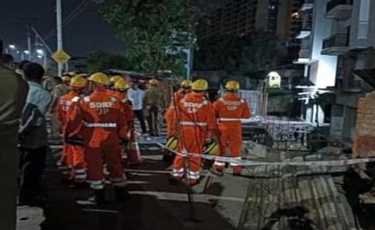 2 Dead, 14 Injured After Under-Construction Building Collapses In Lucknow