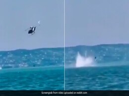 Video Captures The Moment A Police Helicopter Crashed Into A Lake In Hungary Video Captures The Moment A Police Helicopter Crashed Into A Lake In Hungary