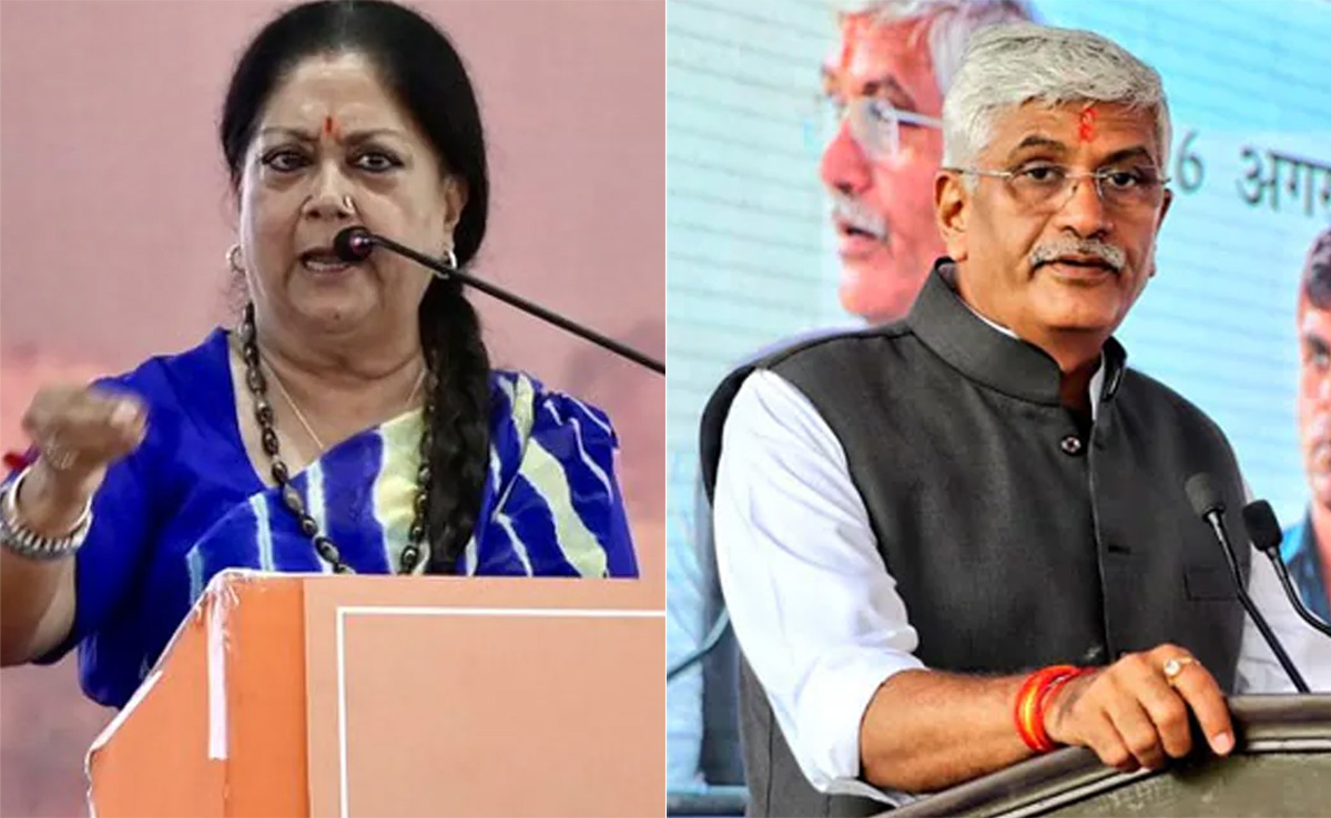वसुंधरा राजे से पैच अप की तैयारी? PM मोदी की रैली से पहले आवास पर मिले धुर विरोधी गजेंद्र सिंह शेखावत
