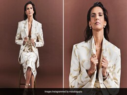 Poorna Jagannathan's Mooncrest Power Suit From The House Of Masaba Is Statement-Making Poorna Jagannathan's Mooncrest Power Suit From The House Of Masaba Is Statement-Making