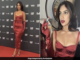 Bhumi Pednekar Tops Up The Drama In A Fiery Red Dolce And Gabbana Dress And Gloves At TIFF Bhumi Pednekar Tops Up The Drama In A Fiery Red Dolce And Gabbana Dress And Gloves At TIFF