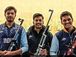 Asian Games 2023: India Shatter World Record, Clinch Gold Medal In Men's 10m Air Rifle Team Event