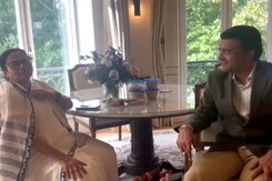Mamata Banerjee Meets Sourav Ganguly, La Liga Officials In Madrid Mamata Banerjee Meets Sourav Ganguly, La Liga Officials In Madrid